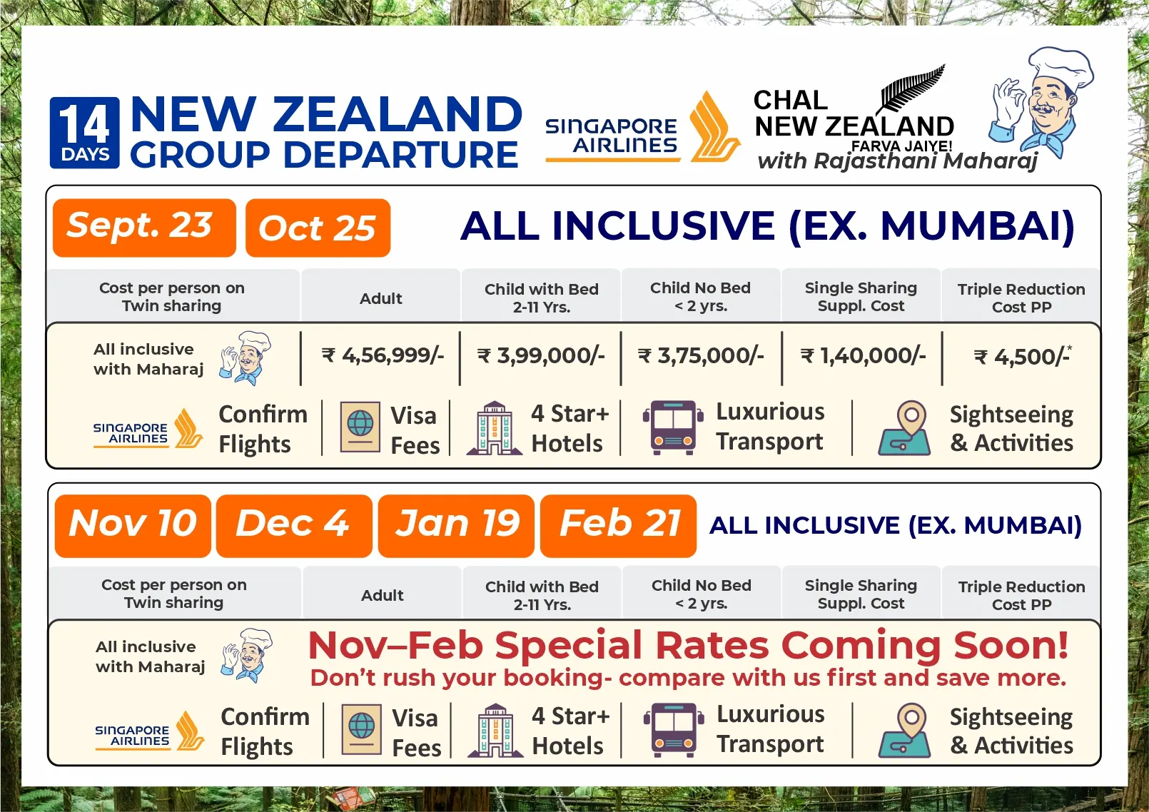 NZ 14 Day Group Tour - New Zealand